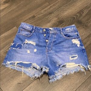 Zara Denim Short sz 6
